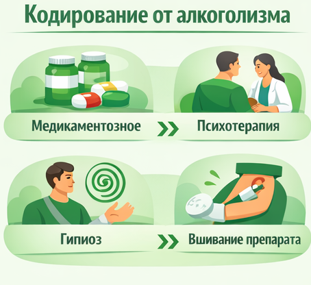 кодирование от алкоголизма в Охе Санати